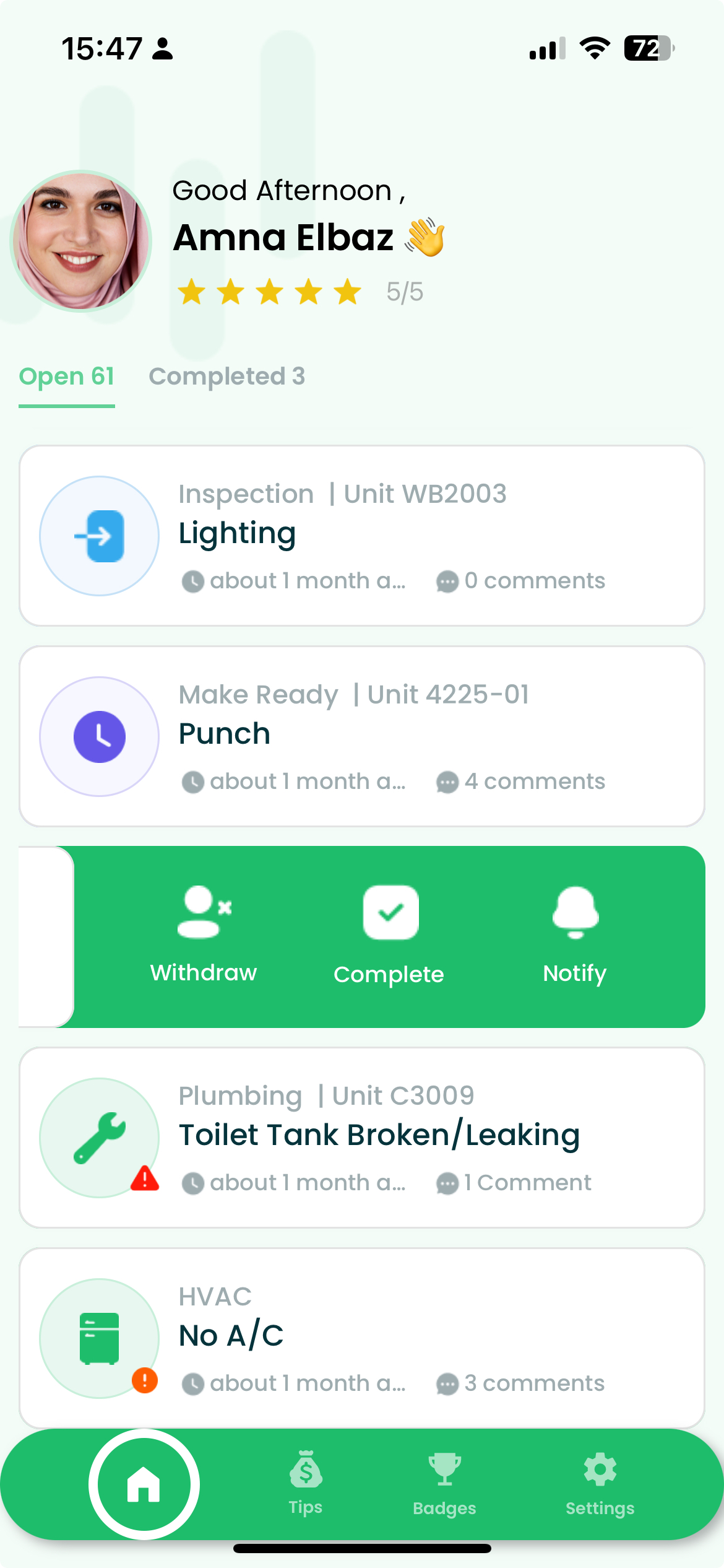 Home Screen Overview Localact - Best Sunset Pictures in 8K